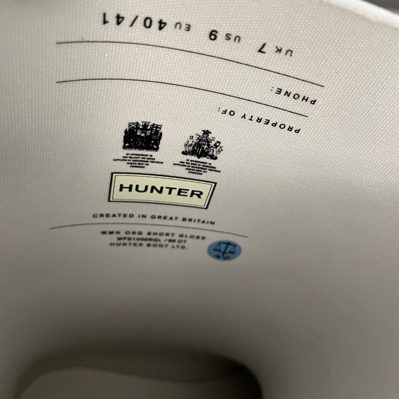 Original hunter short gloss boots - Picture 8 of 15